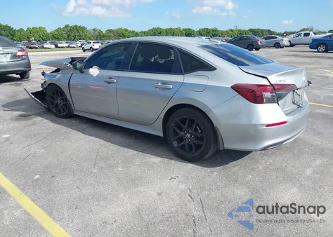 2025 Honda Civic Sport из США, поврежденный, VIN 2HGFE2F51SH518757